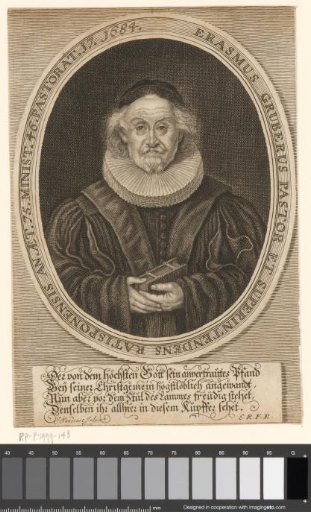 Portrait of Erasmus Gruber