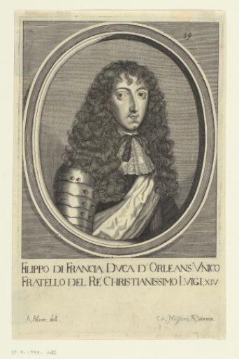Portrait of Duke Philip I of Orléans