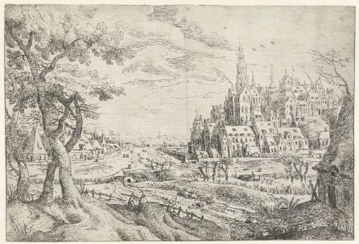 Landscape with a Town
