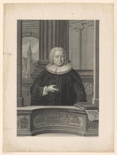 Portrait of Johann Balthasar Stark