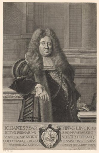 Portrait of Johann Martin Linck