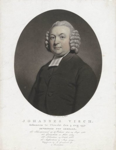 Portrait of the preacher Johannes Visch