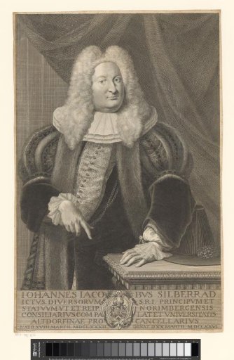Portrait of Johannes Jacobus Silberrad