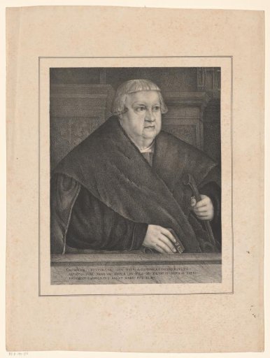 Portrait of Conrad Peutinger