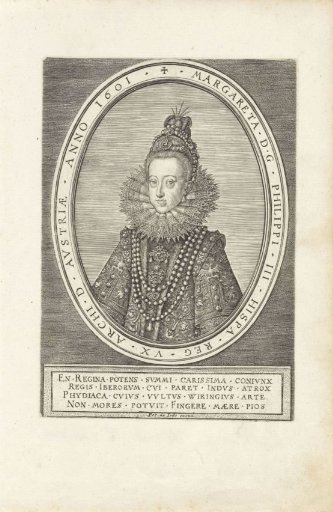 Portrait of Margaret of Austria, Queen of Spain