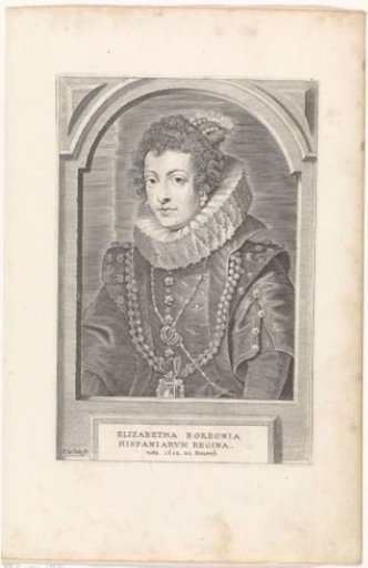 Portrait of Elisabeth of Bourbon, Queen of Spain