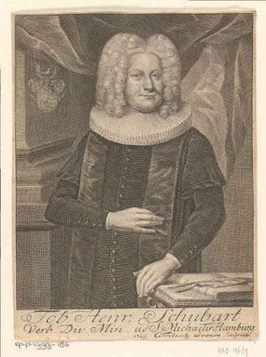 Portrait of Tobias Heinrich Schubart