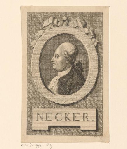 Portrait of Jacques Necker