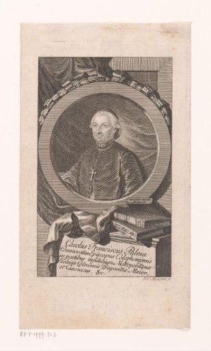 Portrait of Károly Ferenc Palma.