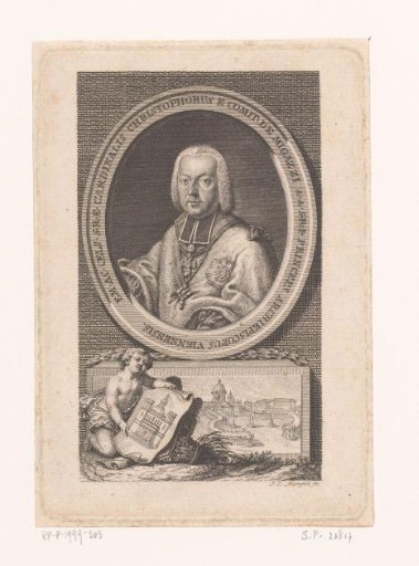Portrait of Christoph Bartholomäus Anton Migazzi.