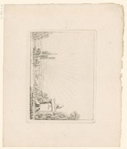 Landscape with a monument to Isaac Newton