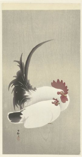 Rooster and Hen