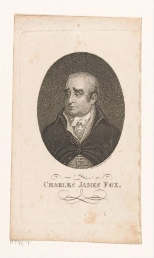 Portrait of Charles James Fox