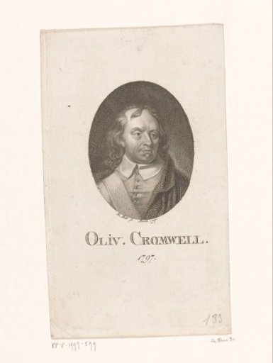 Portrait of Oliver Cromwell