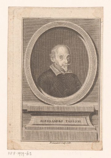 Portrait of Alessandro Tassoni