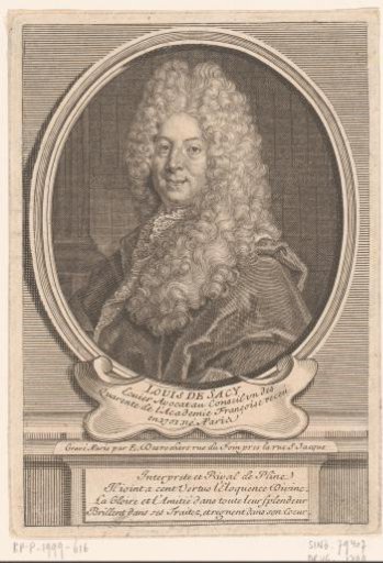 Portrait of Louis de Sacy
