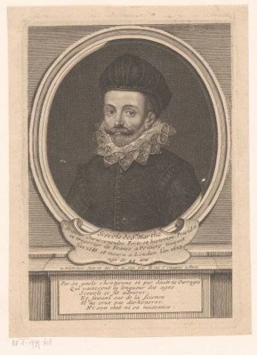 Portrait of Scévole de Sainte-Marthe