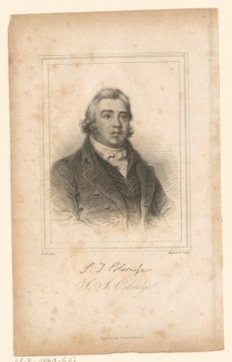 Portrait of Samuel Taylor Coleridge