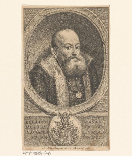 Portrait of Hans Mielich at the age of 57