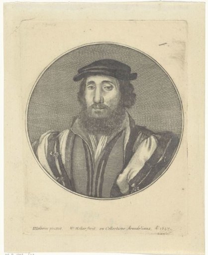 Portrait of a man with a beard and cap