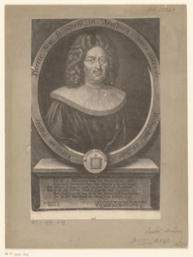 Portrait of Abraham Fisscher at the age of 62