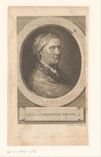 Portrait of Guillaume-Thomas François Raynal