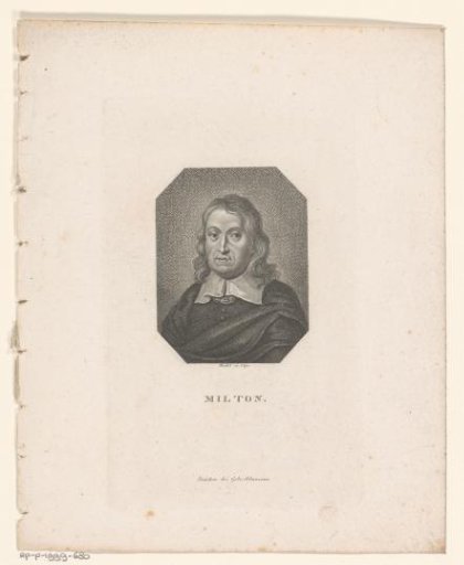 Portrait of John Milton