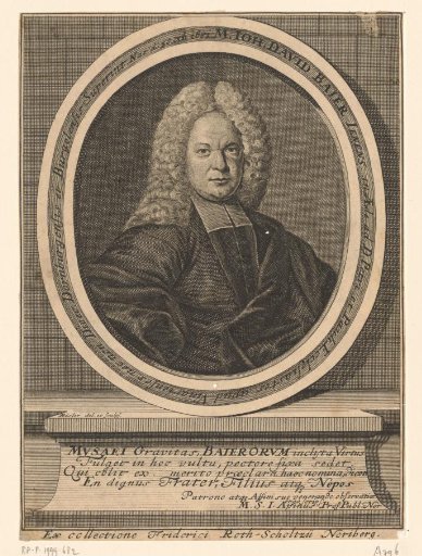 Portrait of Johann David Baier