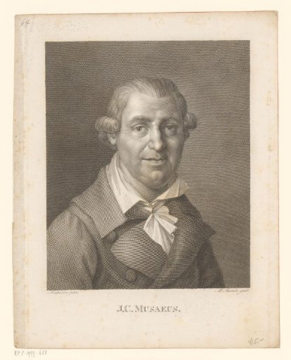 Portrait of Johann Carl August Musäus