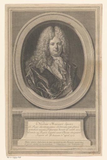 Portrait of Nicolaus Mesnager