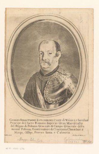 Portrait of Jerzy Sebastian Lubomirski