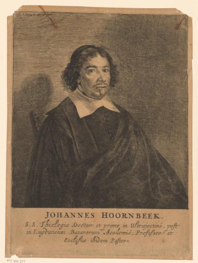 Portrait of Johannes Hoornbeeck