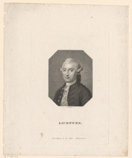 Portrait of Magnus Gottfried Lichtwer (II)