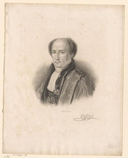 Portrait of Mathieu-Joseph Bonaventure Orfila