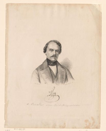 Portrait of Edward von Peucker