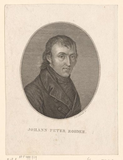 Portrait of Johann Peter Roider