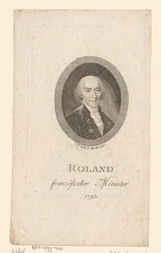 Portrait of Jean-Marie Roland de la Platière