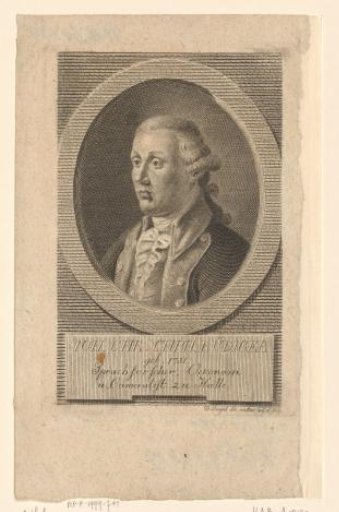 Portrait of Johann Christian Christoph Rüdiger