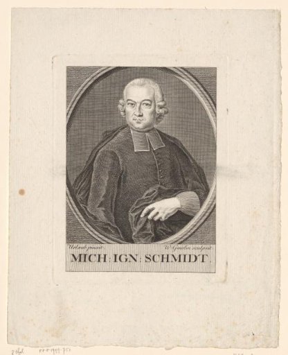Portrait of Michael Ignaz Schmidt