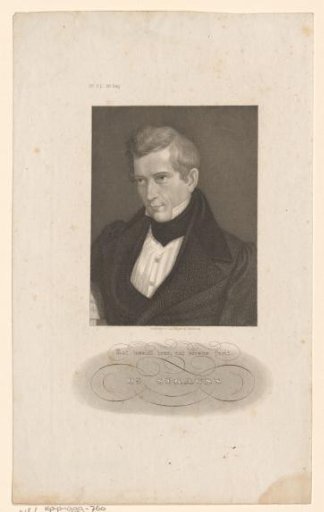 Portrait of David Friedrich Strauss