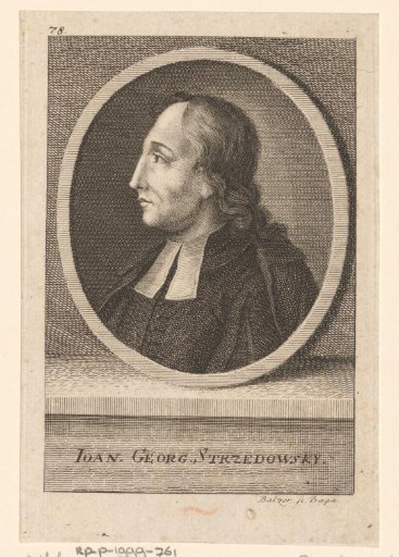 Portrait of Johann Georg Strzedowsky