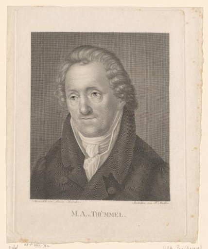 Portrait of Moritz August von Thümmel