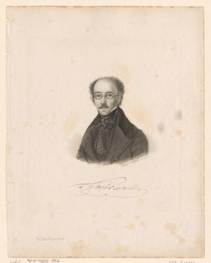 Portrait of Carl Adolph von Wachsmann