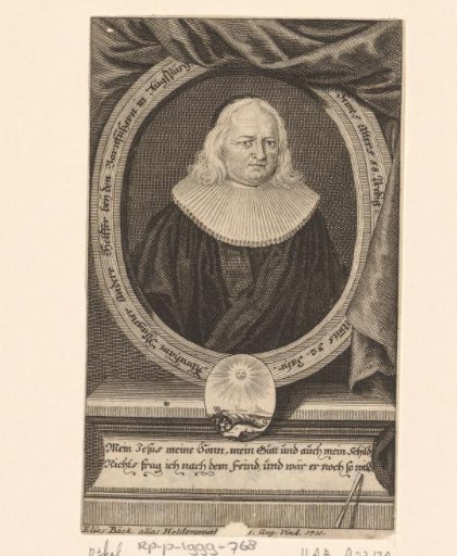 Portrait of Abraham Wagner