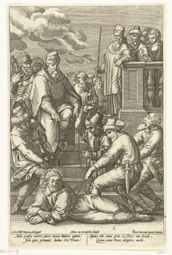 Pilate breaks his staff