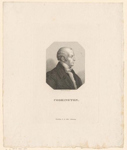 Portrait of Sir Edward Codrington