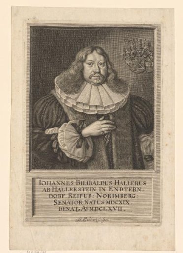 Portrait of Johann Willibald Haller von Hallerstein