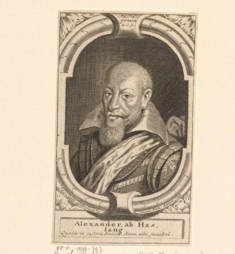 Portrait of Alexander von Hasslang