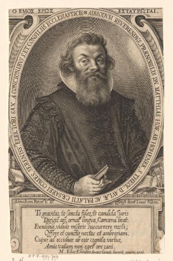 Portrait of Matthias Hoë von Hoënegg