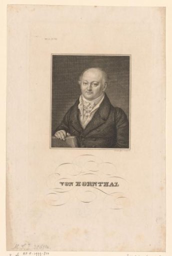 Portrait of Franz Ludwig von Hornthal